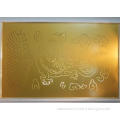 Laser Carving decorative metal wall panels with Culture Ele